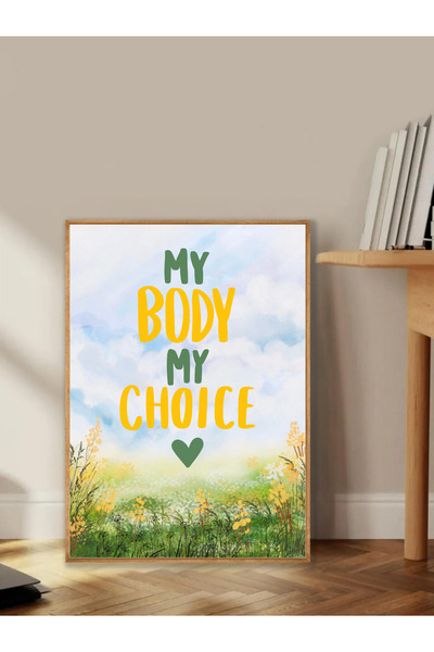 Tuba Decor Tablo dintr-o singură bucată cu rame din lemn pentru sufragerie, s...