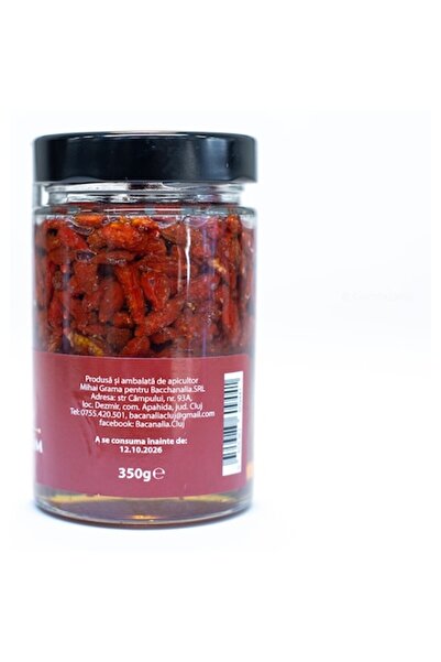 Bacanalia Miere de salcâm cu goji - Bacanalia, apicultor Mihai Grama, 350 g