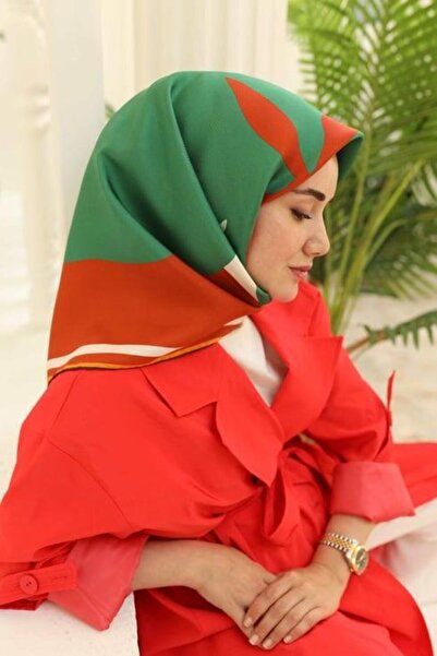 Silk Home Μεταξωτό μαντήλι Tivil με σχέδιο καφέ 11400-03