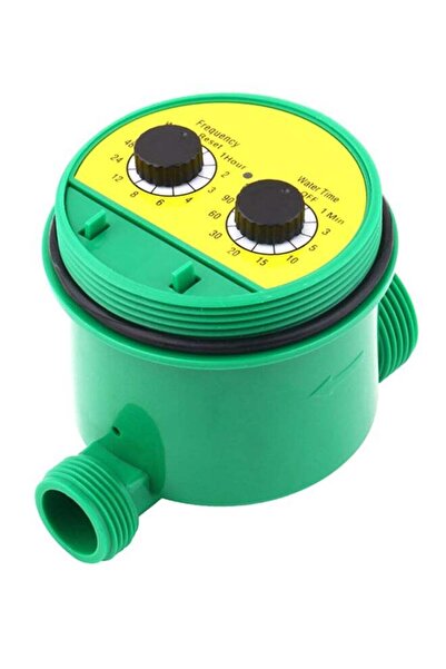 Generic Two Dial Home Water Timer Garden Irrigation Controller 1-16 Set Programs