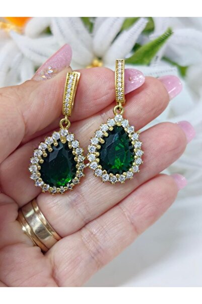 argint 925 GOLD PLATED DUCHESS EARRINGS