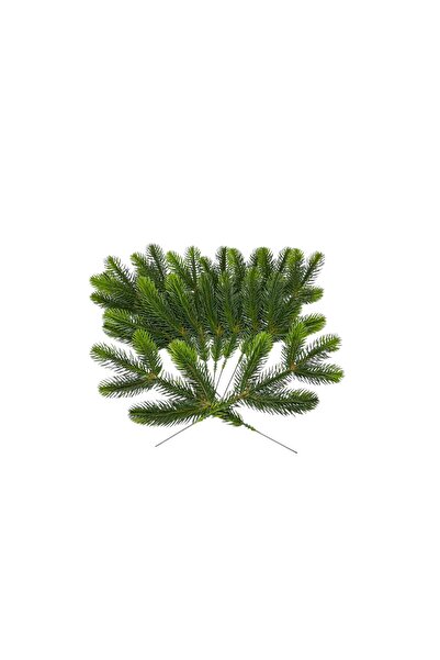OEM Artificial fir branches, 3D gradient, silicone - Set of 10 pieces