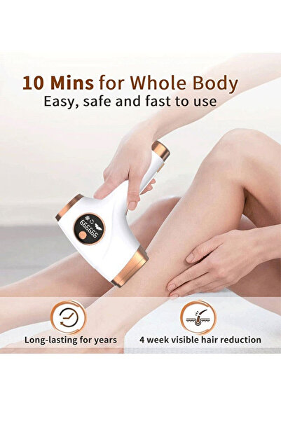 Generic IPL Ice Cool Laser Hair Epilator Portable Gentle Laser Hair Removal Machine for Home Use