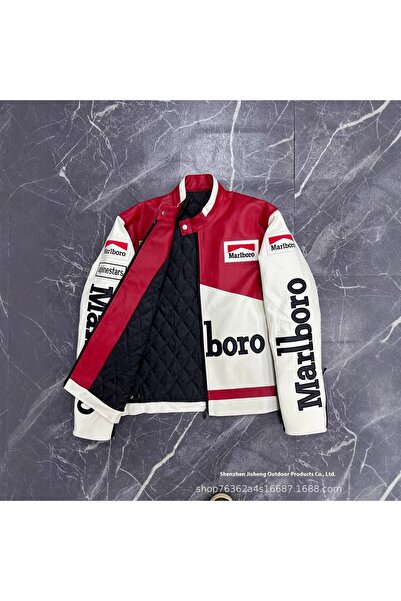 CUSTOM F1 Racing Satin Jacket - Handmade Embroidery, Waterproof Outdoor Jacket