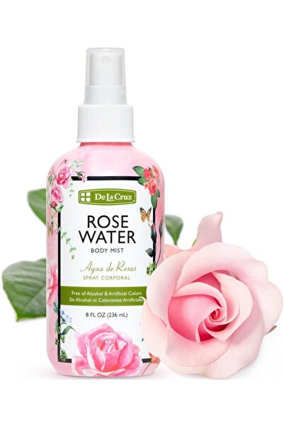 De La Cruz بخاخ ماء الورد 8 أونصة