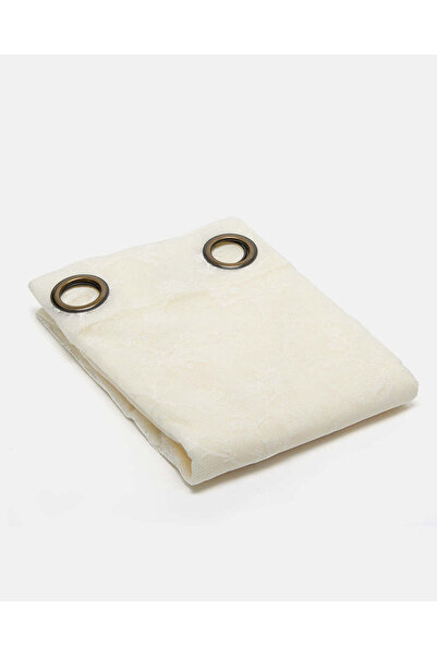 REDTAG Beige Floral Patterned Sheer Curtain