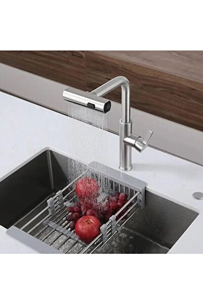 EMFA AKSESUAR حنفية مطبخ حلزونية مع وظيفة تدفق الشلال من الكروم