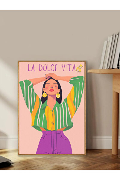 Tuba Decor Tablo dintr-o singură bucată cu rame din lemn pentru sufragerie, sufragerie, bucătărie