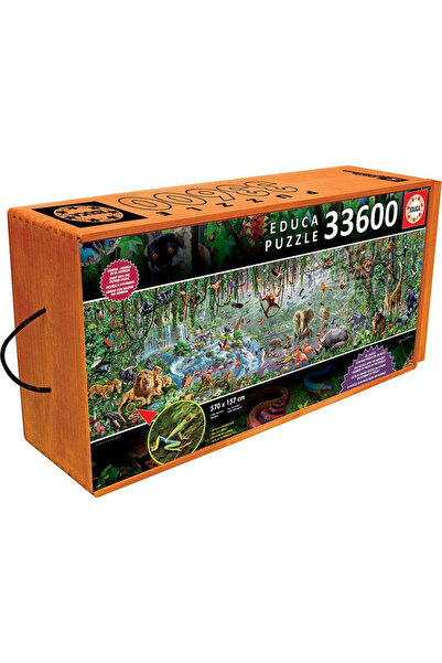 EDUCA Puzzle 33600 piese Faună sălbatică 16066