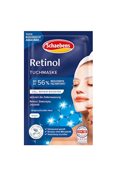 Schaebens Retinol Sheet Mask - Cellular Repair Booster, 1 pc