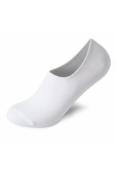 Rays 12 чифта дамски бели еластични памучни плетени чорапи до глезена 1020