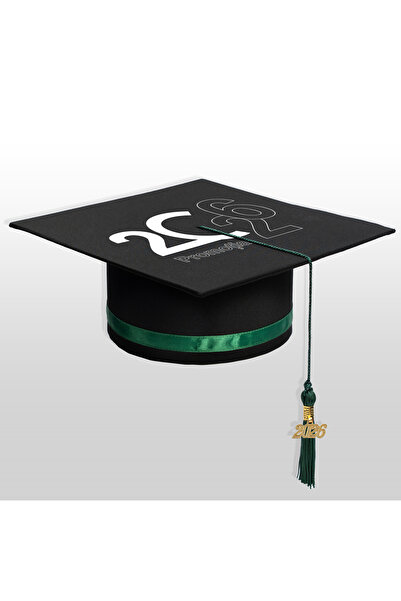 Toca Absolvire Personalized Graduation Cap 2026 for Students, Ceremony, End of Year, High School, College