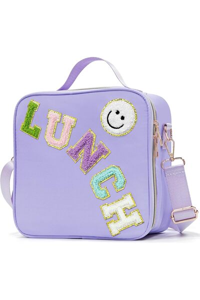 Generic LOOKFAR Insulated Lunch Bag for Women & Kids, Adjustable Strap, Water...