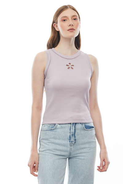 PAULMARK Body cu cusături în spate pentru femei