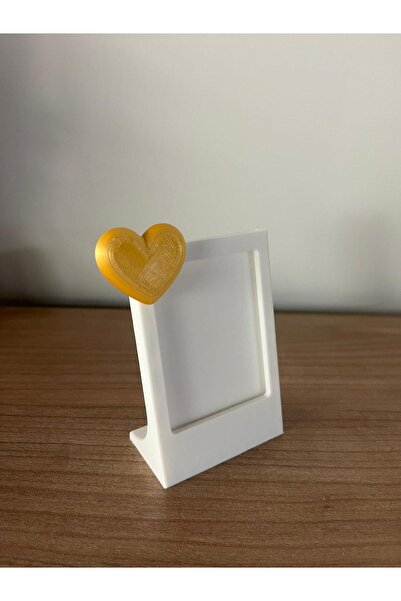 Root Made Heart Detailed Mini Instax Photo Frame Desktop Minimalist Decorative Vesical Frame