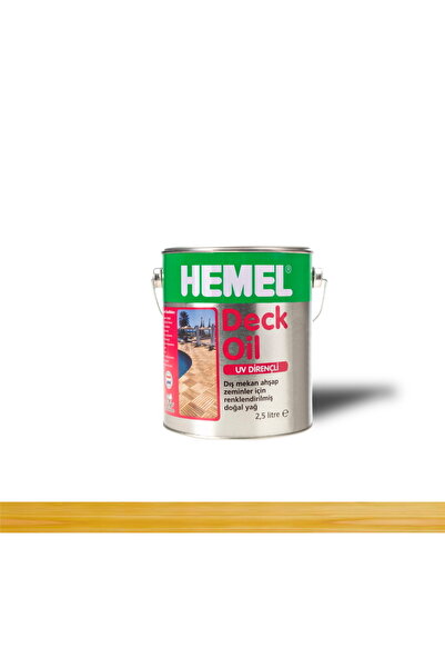 Hemel Deck Oil Antique Pine Antik Çam Dek Yağı 2,5 Lt