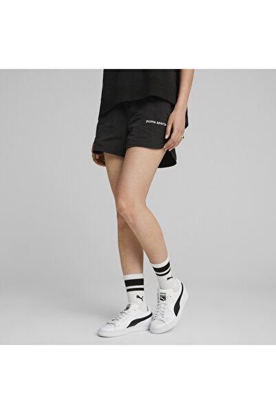 Puma TEAM Shorts Siyah Kadın Şort