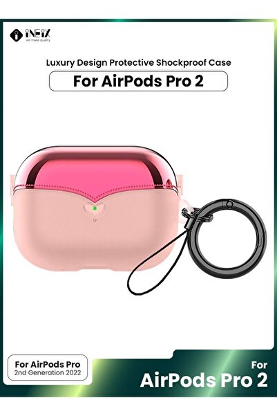 ineix جراب فاخر مقاوم للصدمات بتصميم فاخر لسماعات Apple AirPod Pro 2- 2022