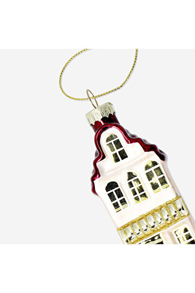 Flying Tiger Copenhagen Kırmızı Ev Yılbaşı Ağacı Süsü