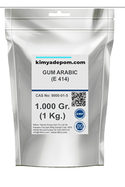 Kimya Depom Gum Arabic, Arap Zamkı 1 kg