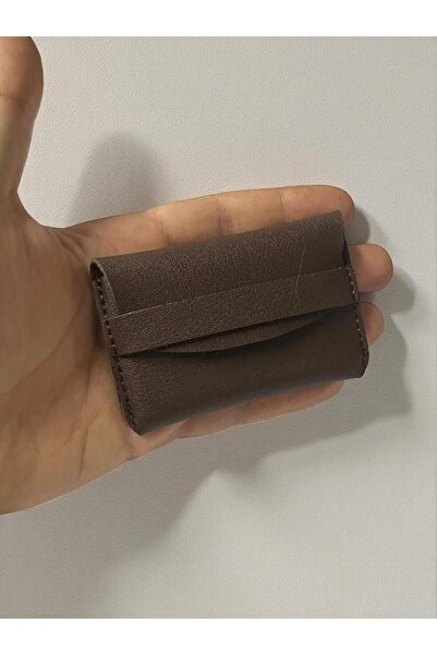 PLUSH STUDIO ISTANBUL Minicase Leather Card Holder Wallet Self-Closing – Men & Women