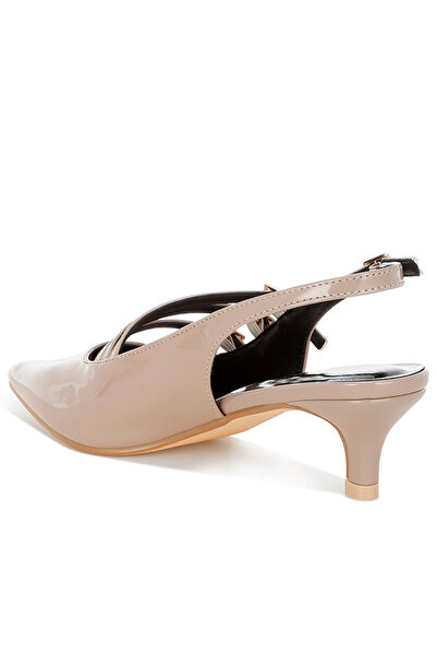 london Rag Women Triple Strap Slingback Sandals in Taupe