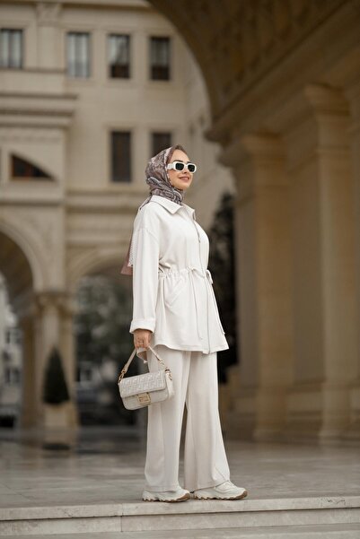 NS Moda Tesettür Doğa Takım Stone-Model 557