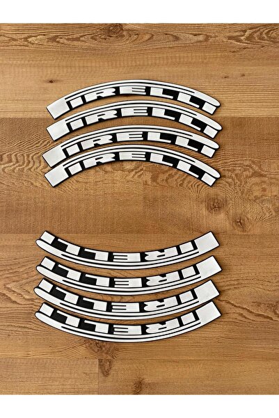 bombtire Firelli p zero Motosiklet Lastik Yazısı Sticker Arma Şerit 2.5 cm 8 ...