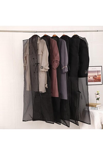 Red Dot Gift مجموعة من 10 أكياس ملابس فاخرة من الأورجانزا المعلقة مقاس 66×24 ...