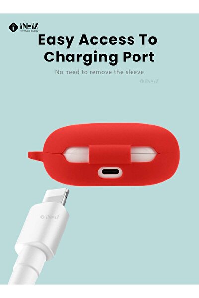 ineix Soft Silicone Case Cover For Oppo Enco W11 EarBuds