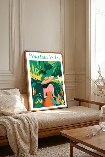 Dekorsiahome Τραπέζι σαλονιού κουζίνας με ξύλινο πλαίσιο μονοκόμματο TK2444