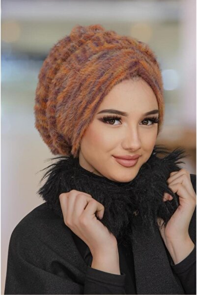 Aişe tesettür Devetüyü Winter Drawstring Bonnet