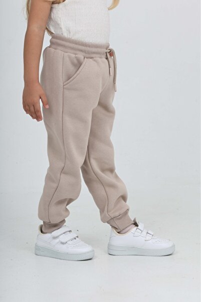 Toontoy Girl's t Logo Embroidered Tracksuit Bottom