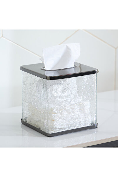 Home Box Cristal Glass Tissue Box holder