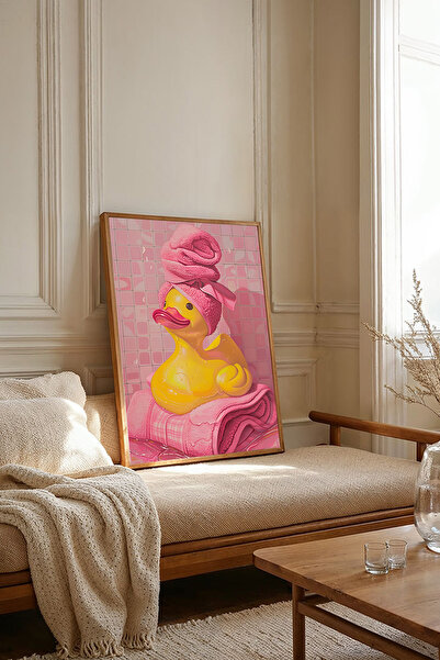 Dekorsiahome Tek Parça Ahşap Çerçeveli Oturma Odası Salon Mutfak Tablosu TK2393