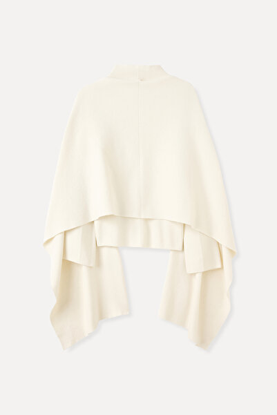 Mudo Wool Poncho with Zipper
