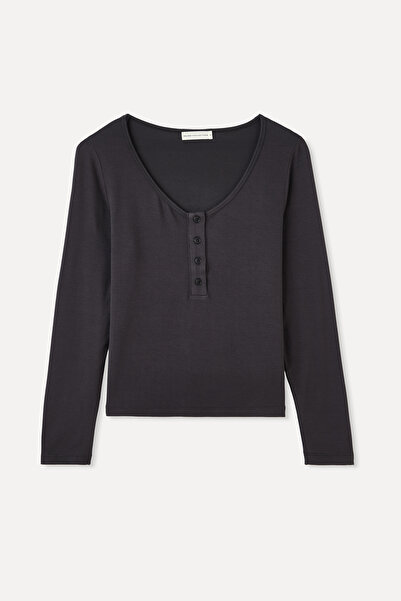 Mudo Fitted Modal Long Sleeve T-Shirt