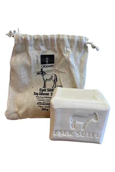 Gloower Stone Hammered - Donkey Milk Soap 120 g Package