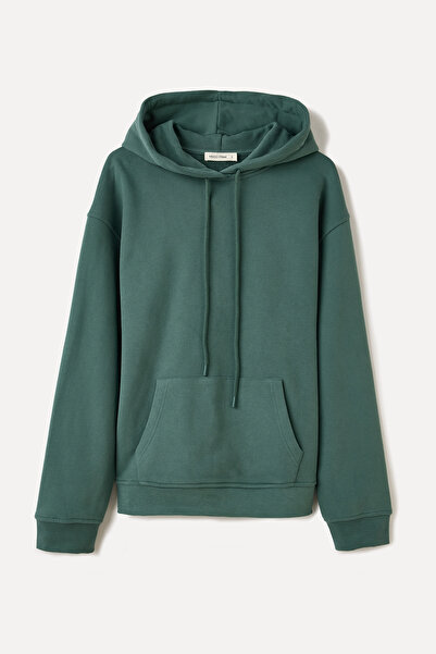 Mudo Hooded Kangaro Pocket O Oversized Sweatshirt