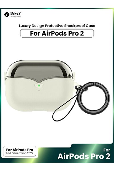 ineix جراب فاخر مقاوم للصدمات بتصميم فاخر لسماعات Apple AirPod Pro 2- 2022