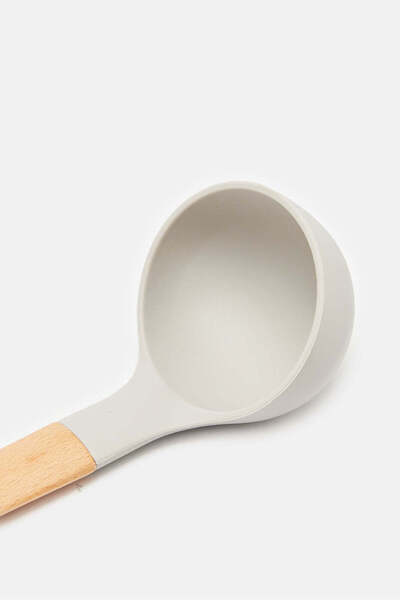 REDTAG Grey Silicone Soup Ladle