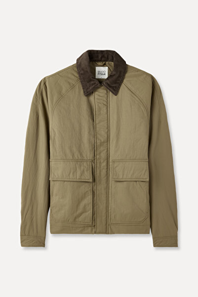 Mudo Velvet Collar Short Coat