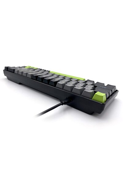 Mediatech 60% Media-Tech RED CORE MX60 MT1260 mechanical keyboard, red switches, RGB lighting, USB-C