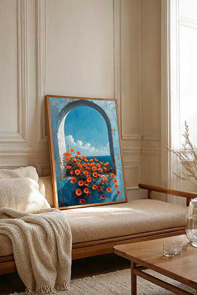 Dekorsiahome One Piece Wooden Framed Living Room Hall Kitchen Painting Tk2415