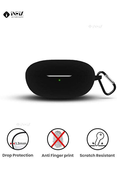 ineix Soft Silicone Case Cover For Realme Buds Q