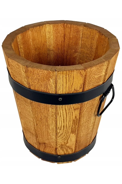 Other Ghiveci de flori din stejar 27xH30 stejar negru