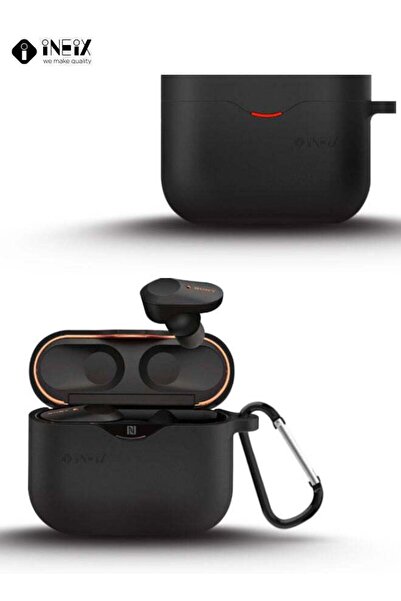 ineix غطاء سيليكون ناعم لسماعات سوني WF 1000XM3
