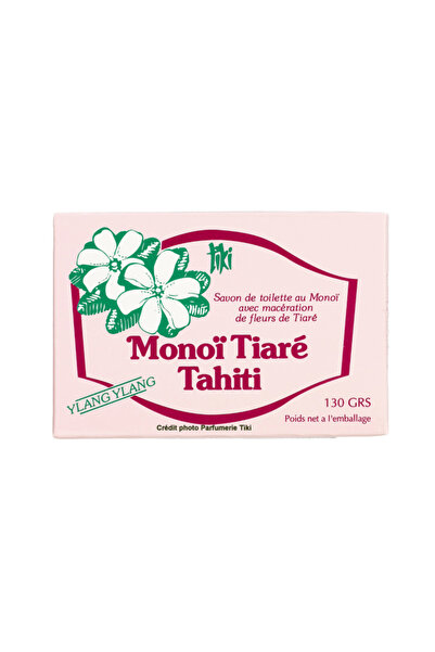 Tiki Tahiti Ylang Ylang Monoi Soap (100% Vegetable Ingredients)