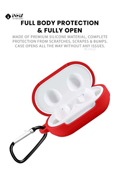 ineix Soft Silicone Case Cover For Samsung Galaxy Buds Plus and Galaxy Buds