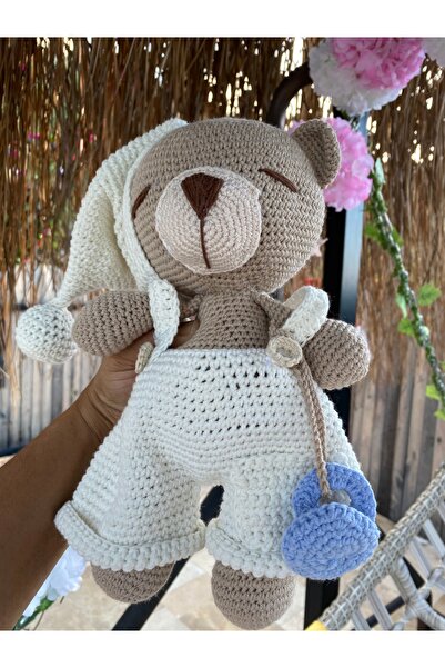 crafted by Nilüfer amigurumi uyku arkadaşı